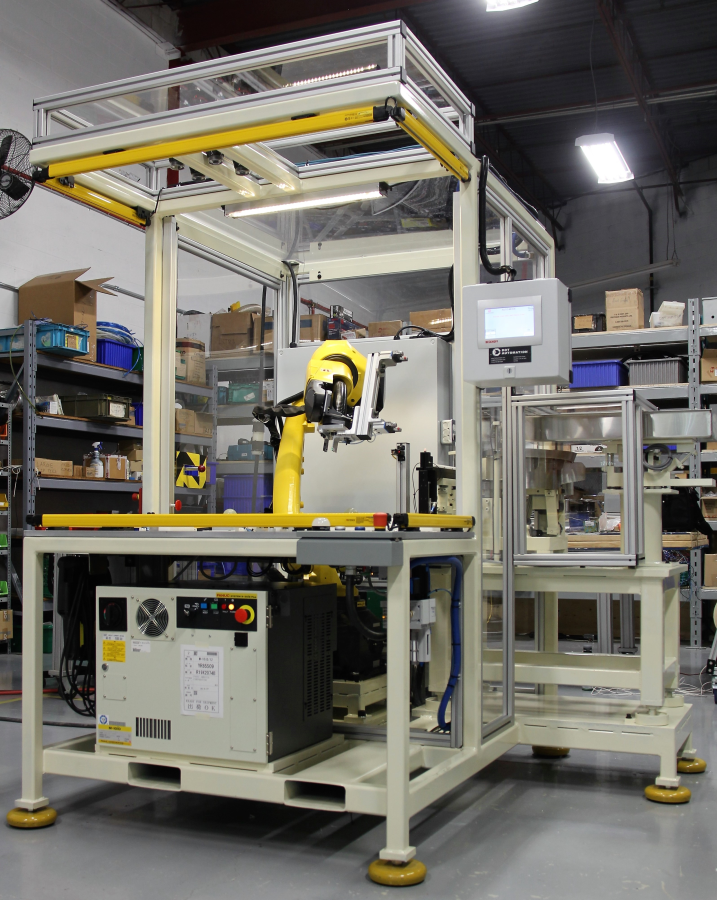 Clip & Felt Robot Cell Automation Process Building, Robotics Vaughan, Toronto, Ontario, Canada